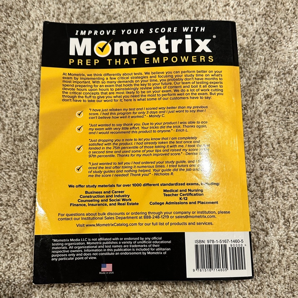ACT Prep Book Mometrix - Picture 2 of 2